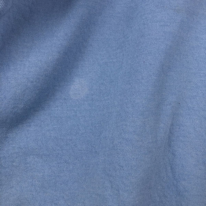 Vintage printed sweatshirt, men's M size polyester Blue type light blue Vintage Second Hand