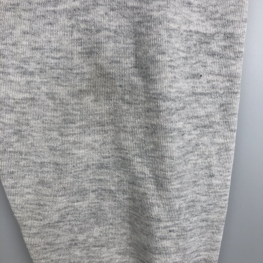 Vintage 80s-90'S Jerseys Fire Pattern Print Sweatshirt, Made in USA, Men's Size L cotton gray type Vintage Second Hand