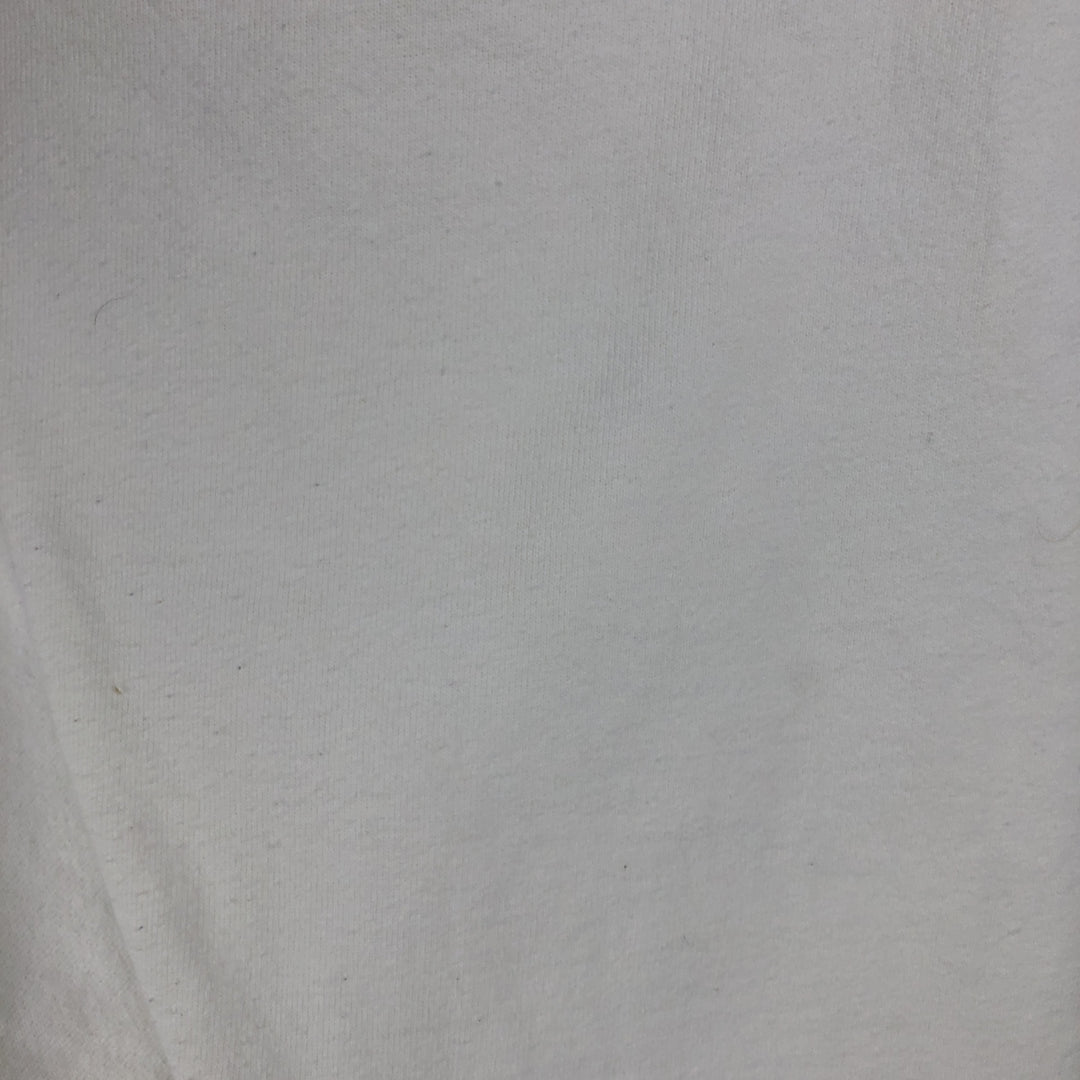 Vintage 90'S Delta DELTA printed sweatshirt, made in the USA, size L, men's cotton white type Vintage Second Hand