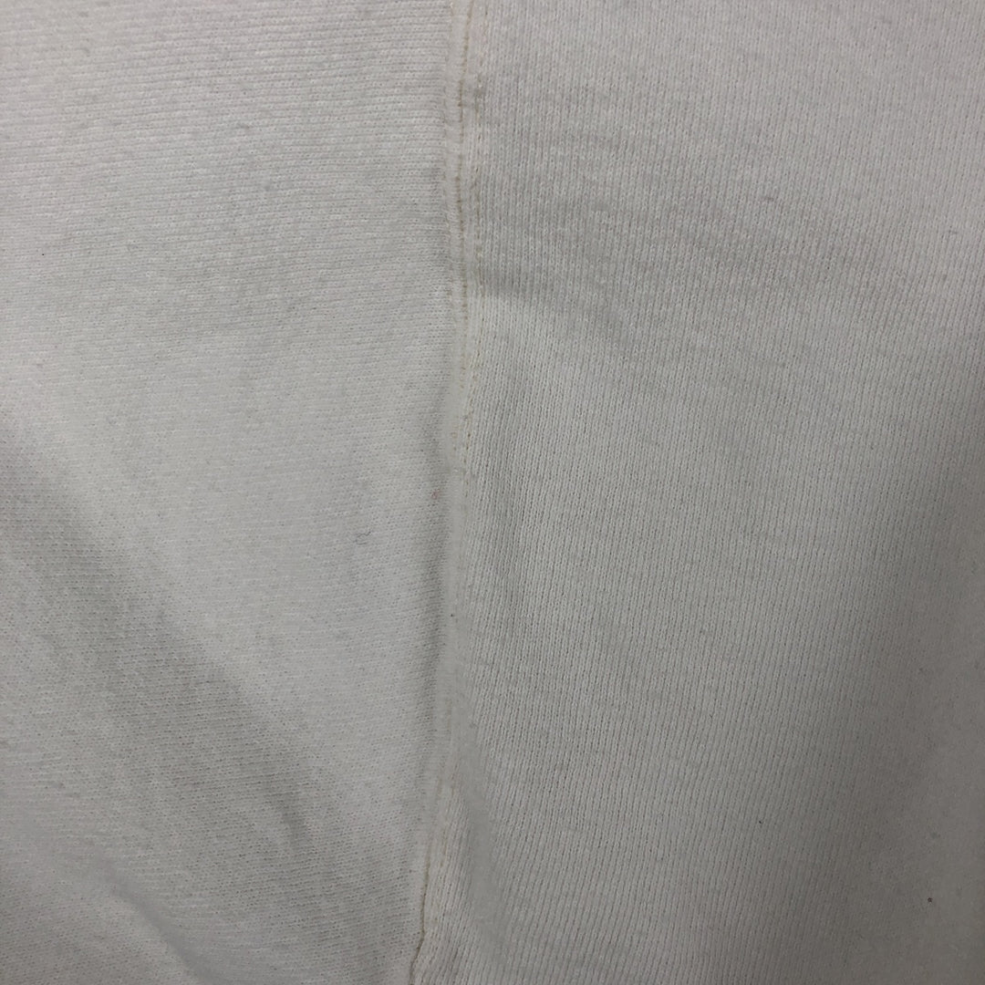 Vintage 90'S Delta DELTA printed sweatshirt, made in the USA, size L, men's cotton white type Vintage Second Hand