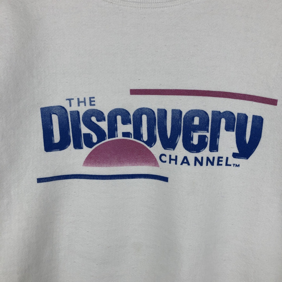 Vintage 90'S Jerzees Advertising Sweatshirt, Made in USA, Men's XXL polyester white type Vintage Second Hand