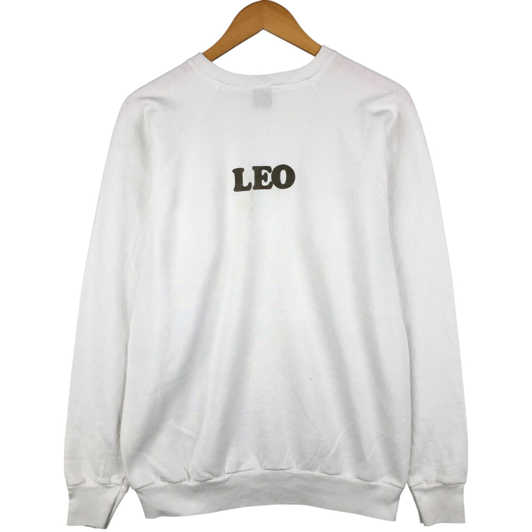 Vintage 90'S SCREEN STARS printed sweatshirt, made in the USA, men's size XL cotton white type Vintage Second Hand