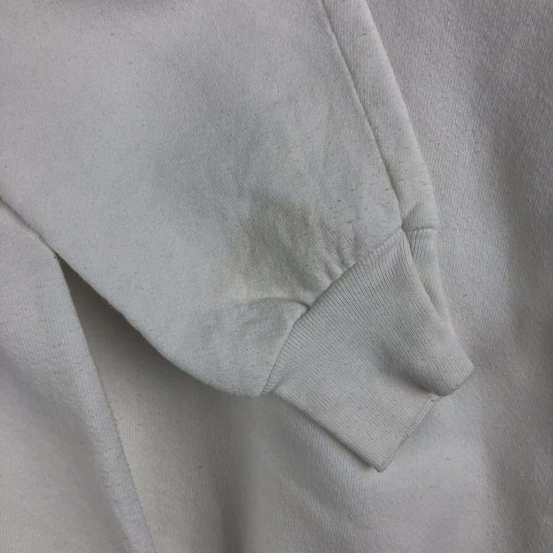 80s-90'S Fruit of the Loom Browning-Ferris Industries Advertising Sweatshirt, Made in USA cotton white type Vintage Second Hand