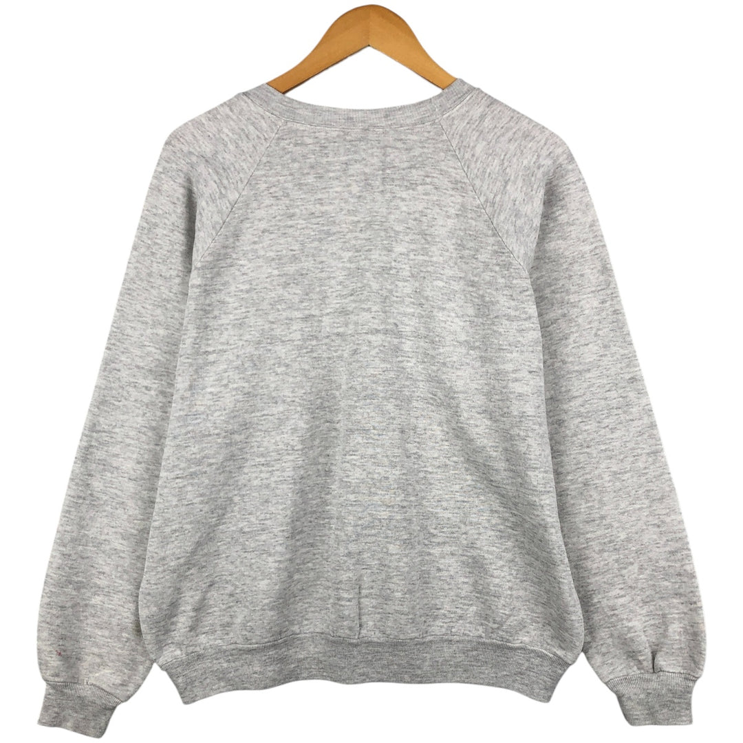 Vintage Jerzees printed sweatshirt, made in the USA, men's size XL cotton gray type Vintage Second Hand