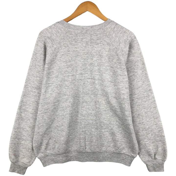 Vintage Jerzees printed sweatshirt, made in the USA, men's size XL cotton gray type Vintage Second Hand