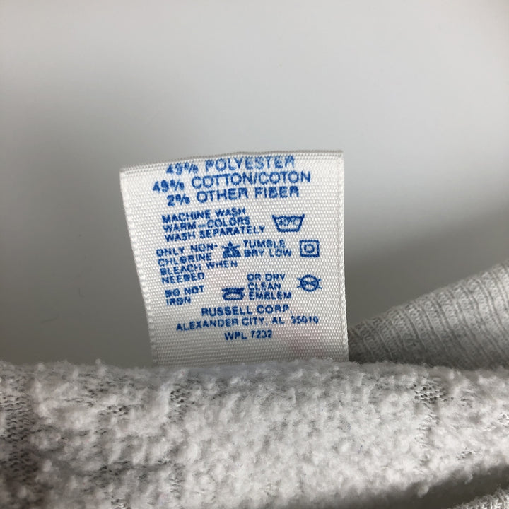 Vintage Jerzees printed sweatshirt, made in the USA, men's size XL cotton gray type Vintage Second Hand