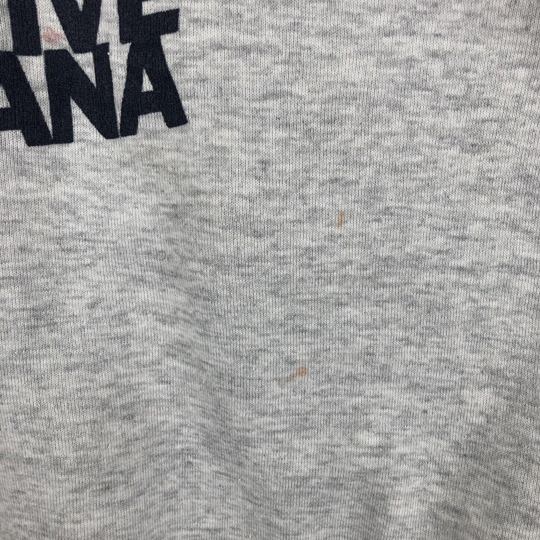 Vintage Jerzees printed sweatshirt, made in the USA, men's size XL cotton gray type Vintage Second Hand