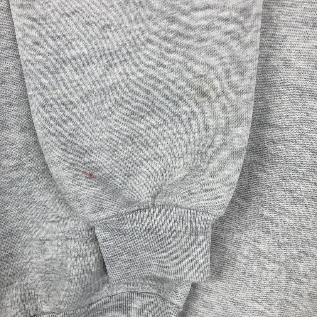 Vintage Jerzees printed sweatshirt, made in the USA, men's size XL cotton gray type Vintage Second Hand