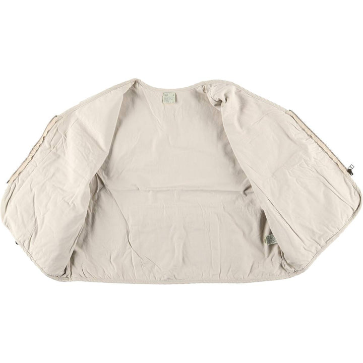 Eddie Bauer Women's Fishing Vest, Size L cotton Beige type Vintage Second Hand