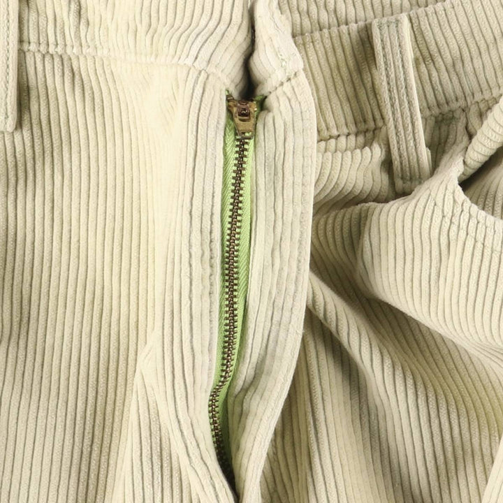 Levi's Baggy Fit Corduroy Pants, Men's, Size 37 cotton ivory Vintage Second Hand