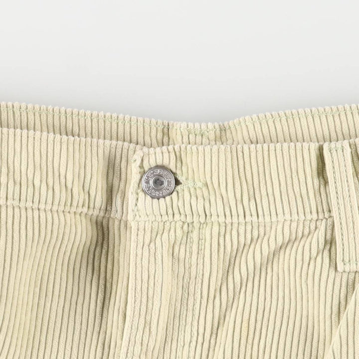 Levi's Baggy Fit Corduroy Pants, Men's, Size 37 cotton ivory Vintage Second Hand