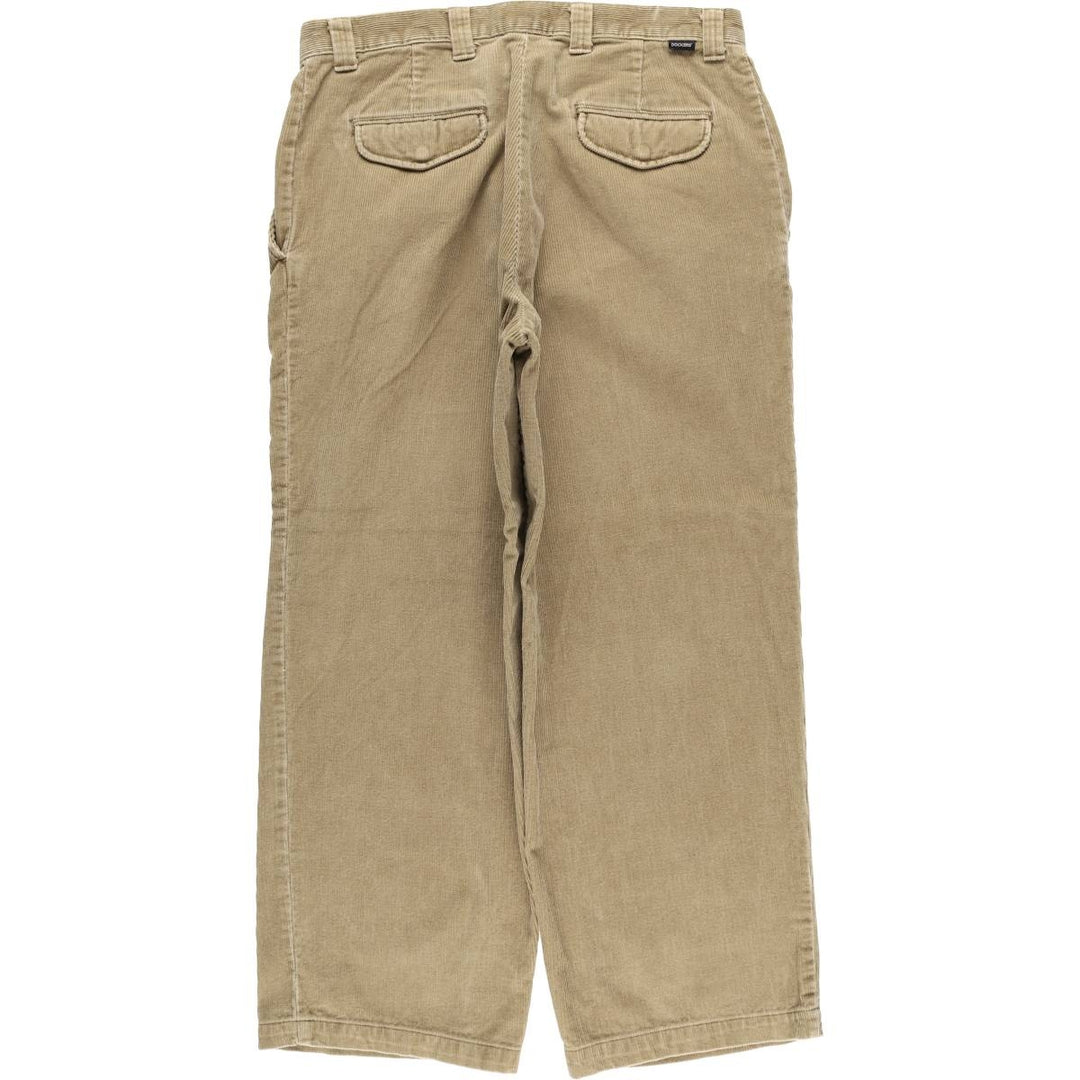2000'S Dockers Khakis Corduroy Pants Men's Size W36 cotton Beige type Vintage Second Hand