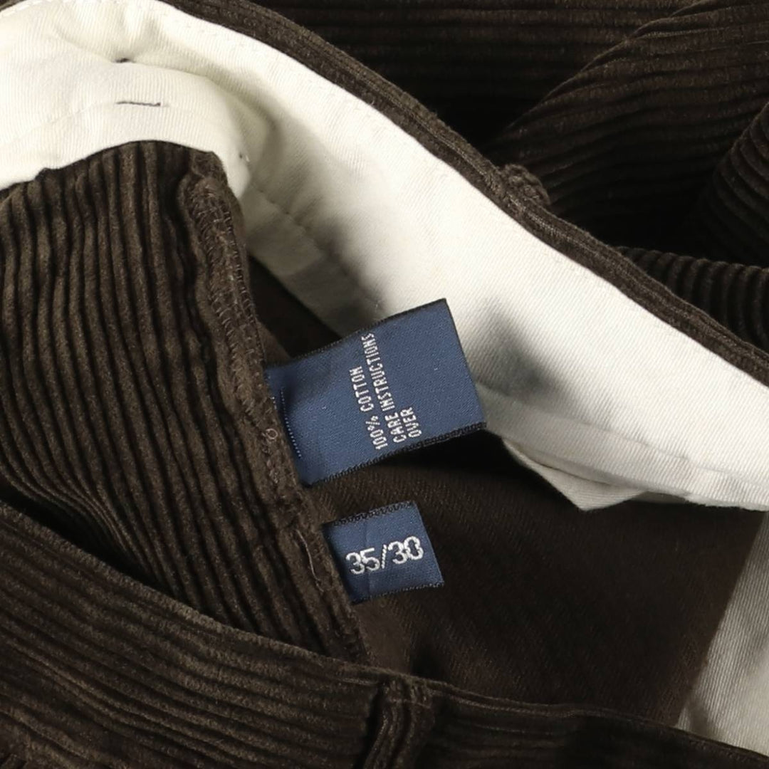 Ralph Lauren POLO by Ralph Lauren Corduroy Pants Men's W36 cotton brown type Vintage Second Hand