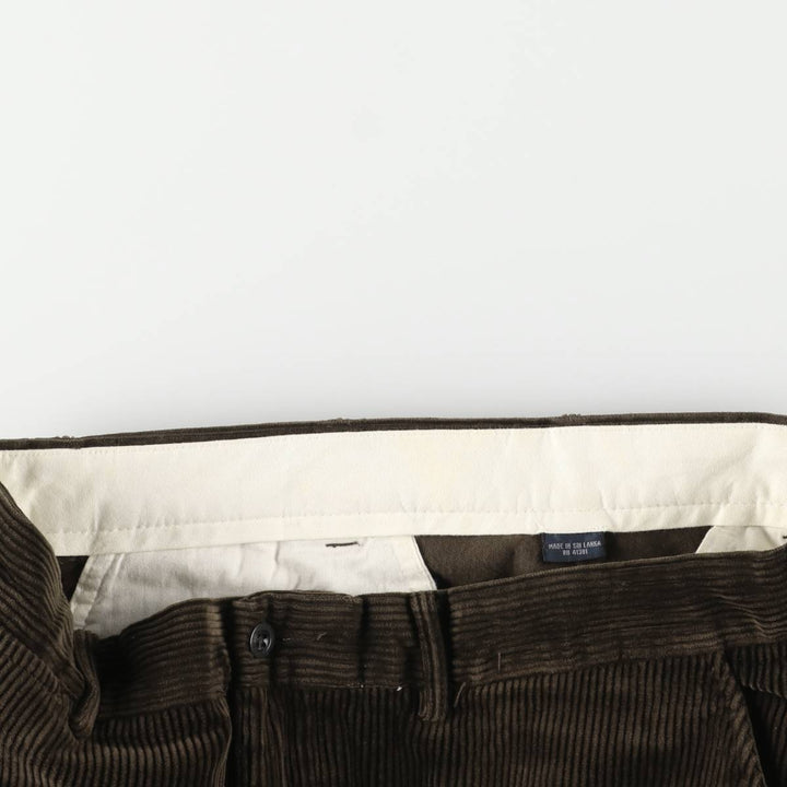 Ralph Lauren POLO by Ralph Lauren Corduroy Pants Men's W36 cotton brown type Vintage Second Hand