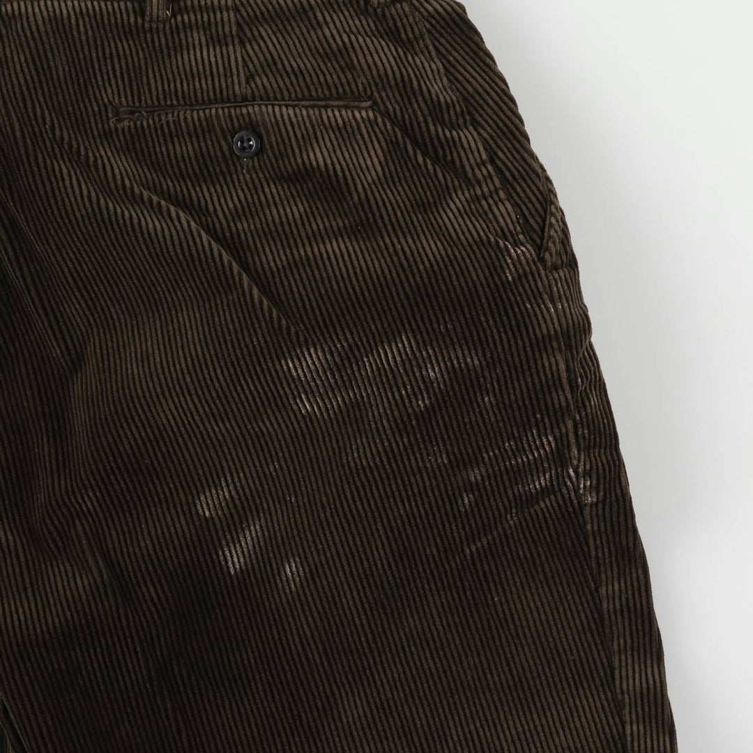Ralph Lauren POLO by Ralph Lauren Corduroy Pants Men's W36 cotton brown type Vintage Second Hand