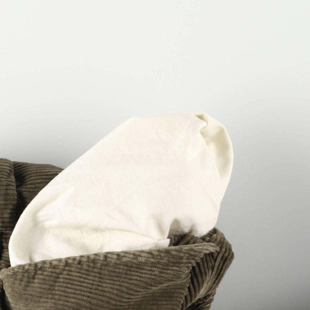 Vintage 1990'S Polo by Ralph Lauren two-pleat corduroy pants, made in the USA, men's size W34. cotton Khaki type Vintage Second Hand