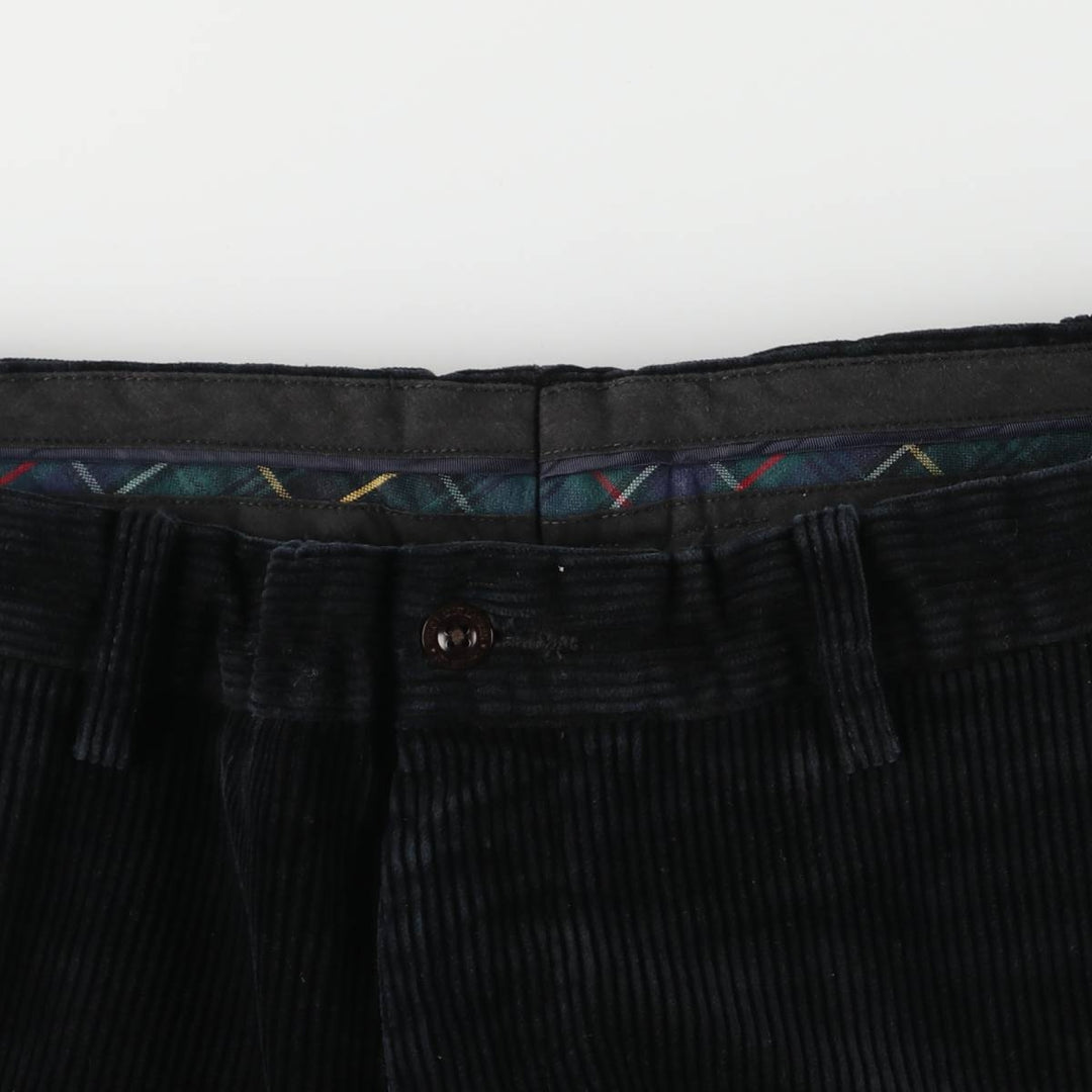 Oversized Ralph Lauren POLO by Ralph Lauren PRESTON PANT, men's size W40. cotton black type Vintage Second Hand