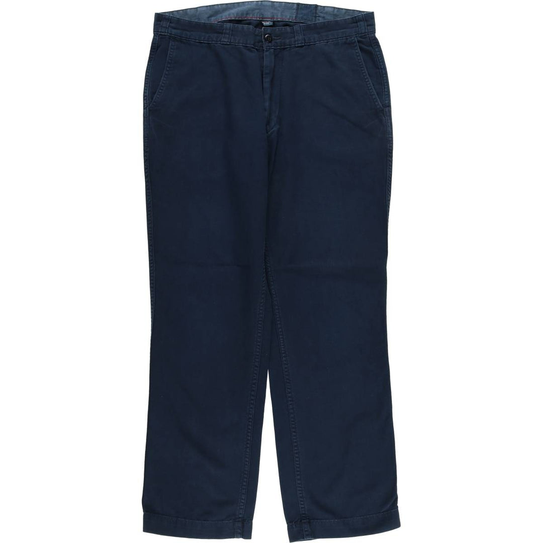 Ralph Lauren POLO by Ralph Lauren tapered cotton pants, men's size W32 cotton navy blue type Vintage Second Hand