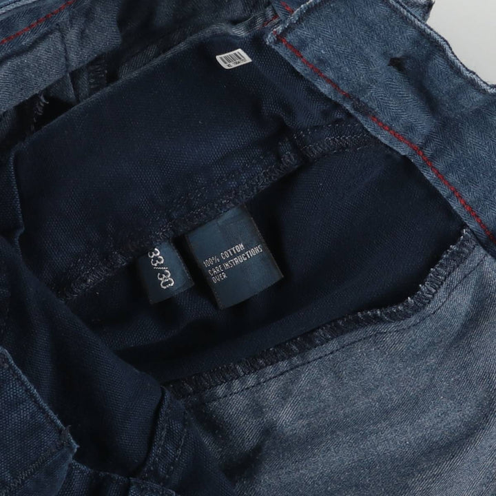 Ralph Lauren POLO by Ralph Lauren tapered cotton pants, men's size W32 cotton navy blue type Vintage Second Hand