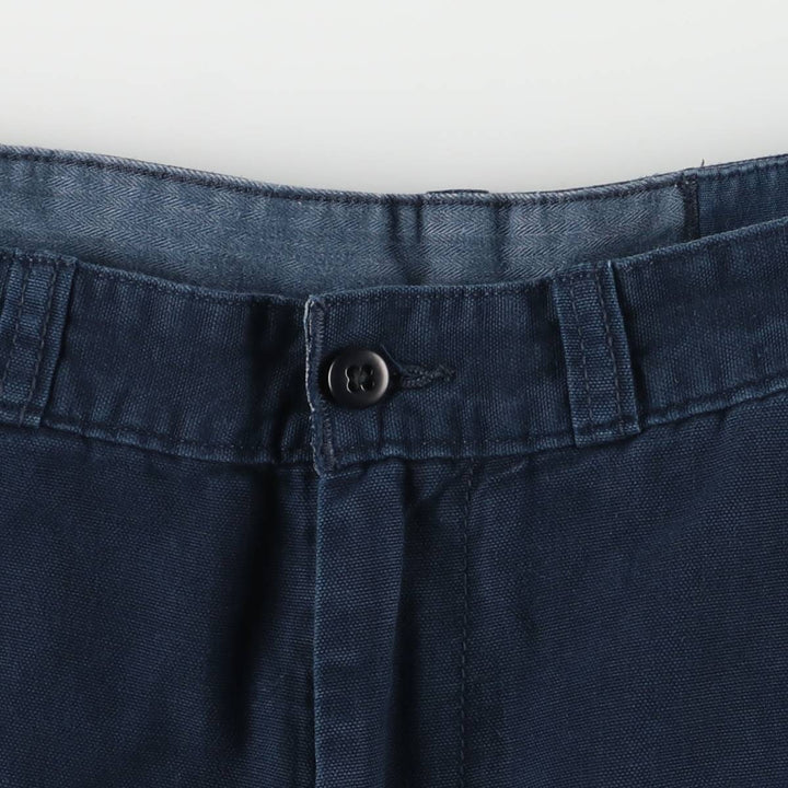 Ralph Lauren POLO by Ralph Lauren tapered cotton pants, men's size W32 cotton navy blue type Vintage Second Hand