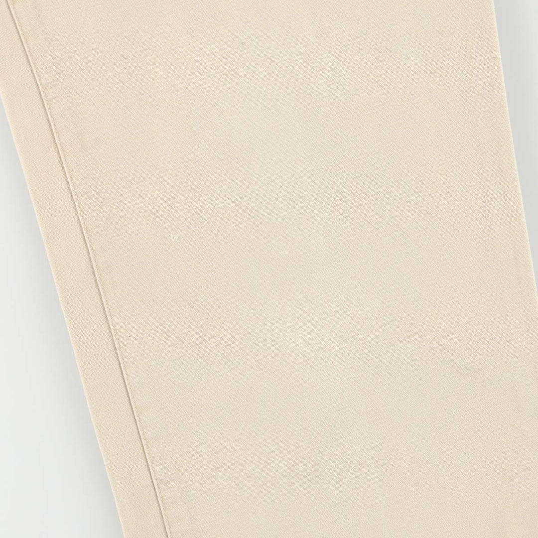 Ralph Lauren POLO by Ralph Lauren tapered cotton pants, men's size W34 cotton Beige type Vintage Second Hand