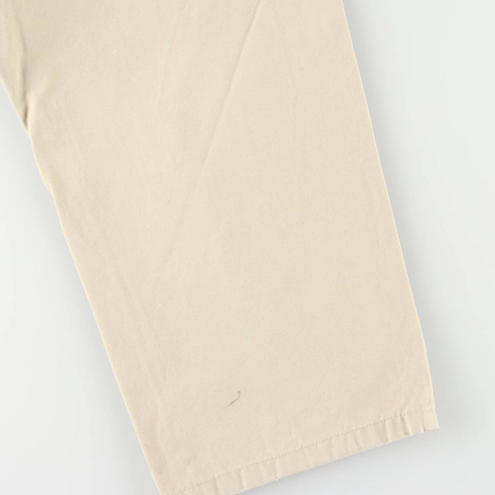 Ralph Lauren POLO by Ralph Lauren tapered cotton pants, men's size W34 cotton Beige type Vintage Second Hand