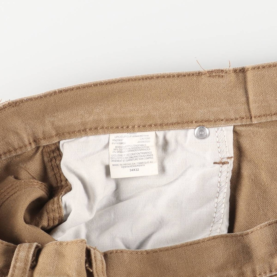 Dickies Duck Painter Pants Men's W35 equivalent cotton brown type Vintage Second Hand