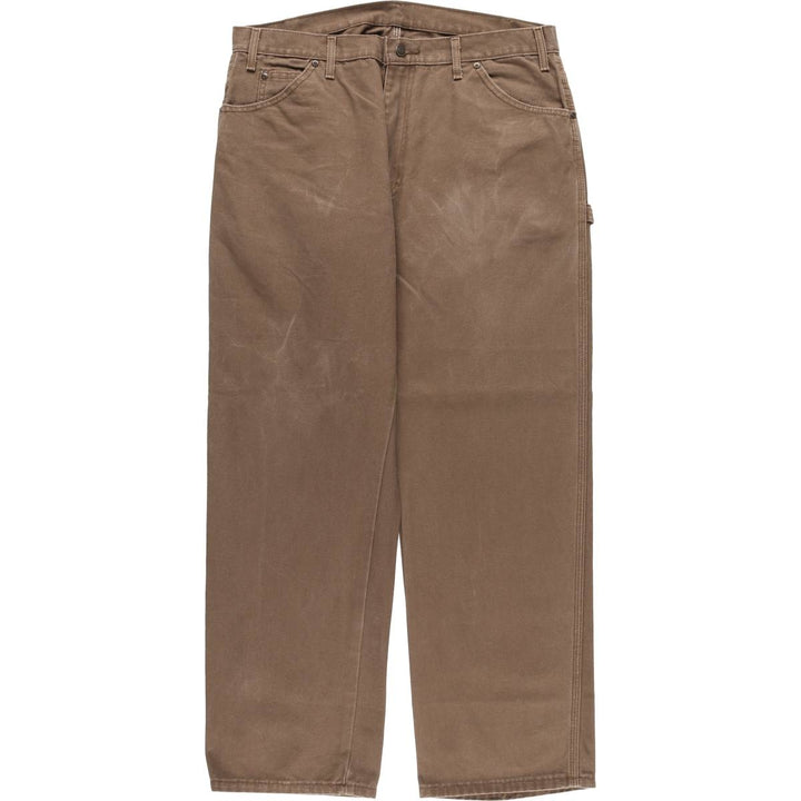 Dickies Duck Painter Pants Men's W35 equivalent cotton brown type Vintage Second Hand