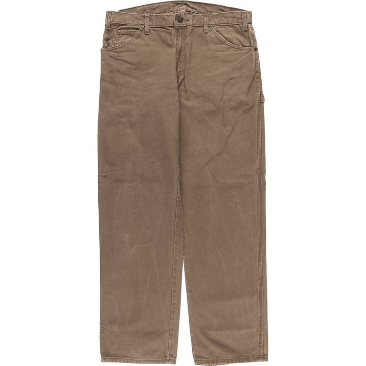 Dickies Duck Painter Pants Men's W35 equivalent cotton brown type Vintage Second Hand