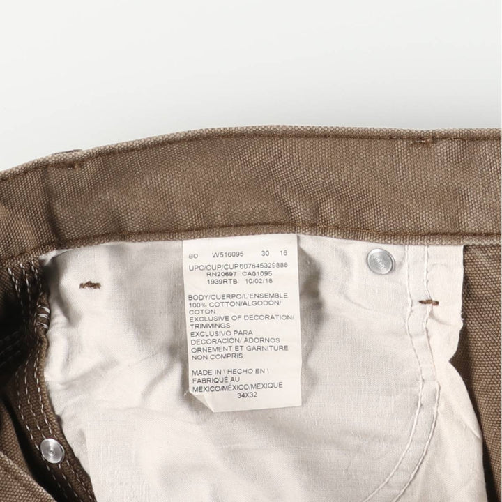 Dickies Duck Painter Pants Men's W35 equivalent cotton brown type Vintage Second Hand