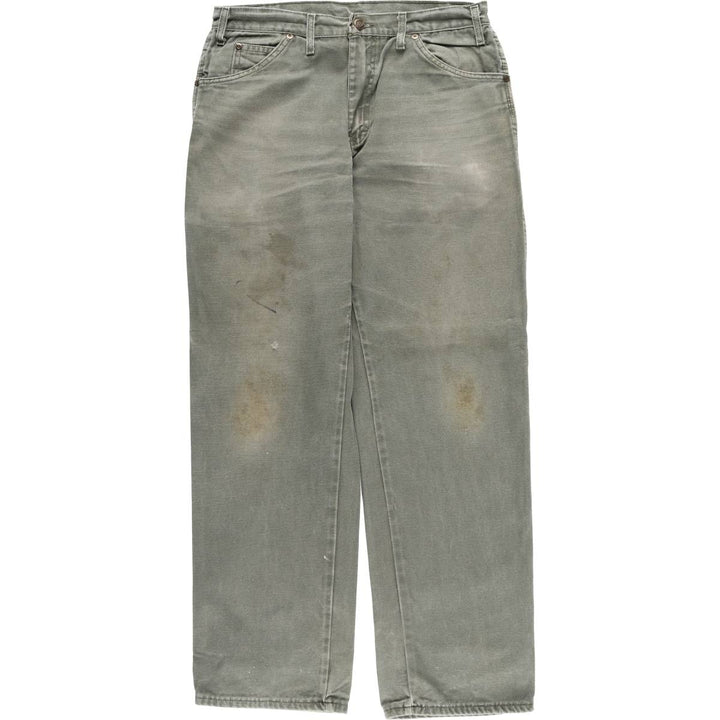 Dickies Relaxed Fit Duck Painter Pants Men's W32 equivalent cotton gray type Vintage Second Hand