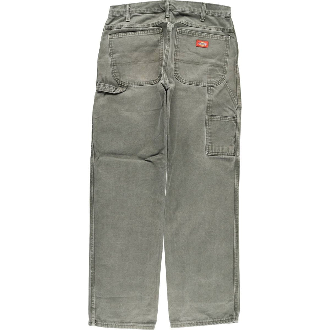 Dickies Relaxed Fit Duck Painter Pants Men's W32 equivalent cotton gray type Vintage Second Hand