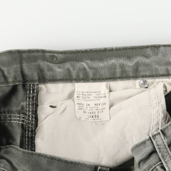 Dickies Relaxed Fit Duck Painter Pants Men's W32 equivalent cotton gray type Vintage Second Hand