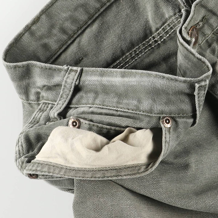 Dickies Relaxed Fit Duck Painter Pants Men's W32 equivalent cotton gray type Vintage Second Hand