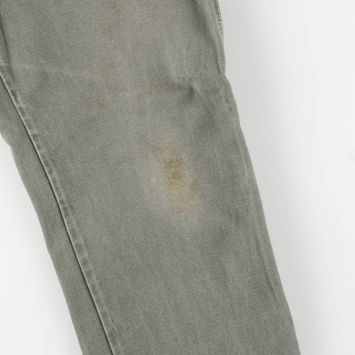 Dickies Relaxed Fit Duck Painter Pants Men's W32 equivalent cotton gray type Vintage Second Hand