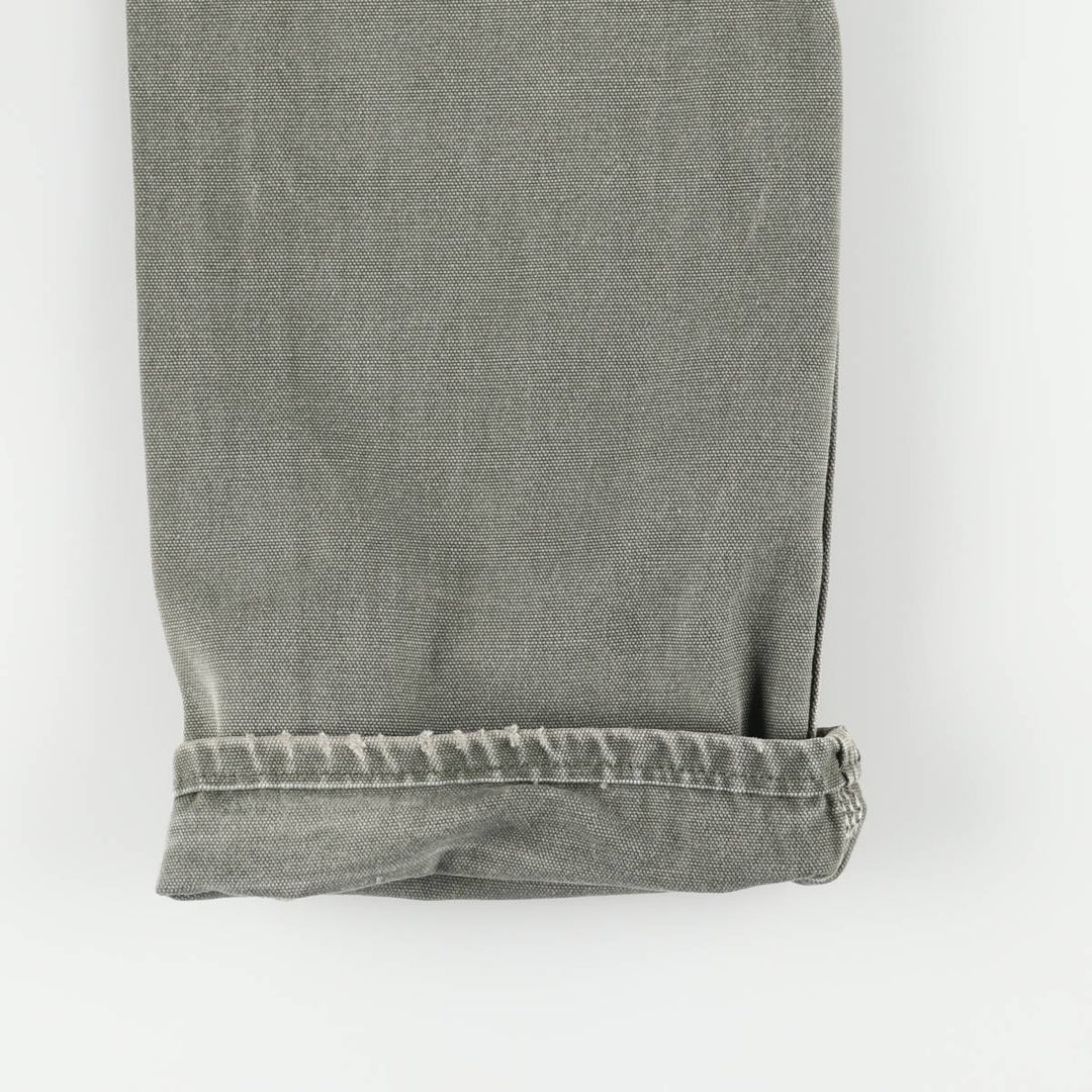 Dickies Relaxed Fit Duck Painter Pants Men's W32 equivalent cotton gray type Vintage Second Hand
