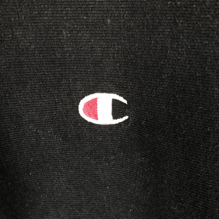 Champion REVERSE WEAVE Reverse Weave Sweat Pullover Hoodie Men's XL cotton black type Vintage Second Hand