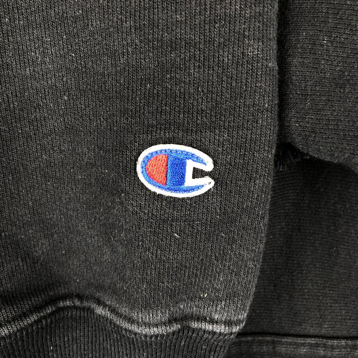Champion REVERSE WEAVE Reverse Weave Sweat Pullover Hoodie Men's XL cotton black type Vintage Second Hand