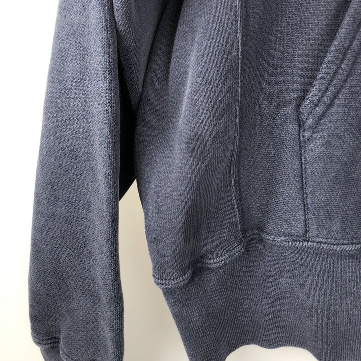 2000'S Champion Original Reverse Weave Sweatshirt Pullover Hoodie, Men's Size Medium cotton navy blue type Vintage Second Hand