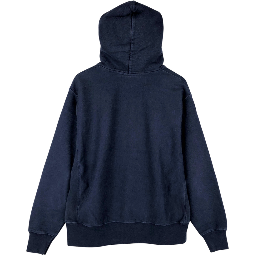 Champion REVERSE WEAVE Reverse Weave College Sweat Pullover Hoodie Men's L size cotton navy blue type Vintage Second Hand