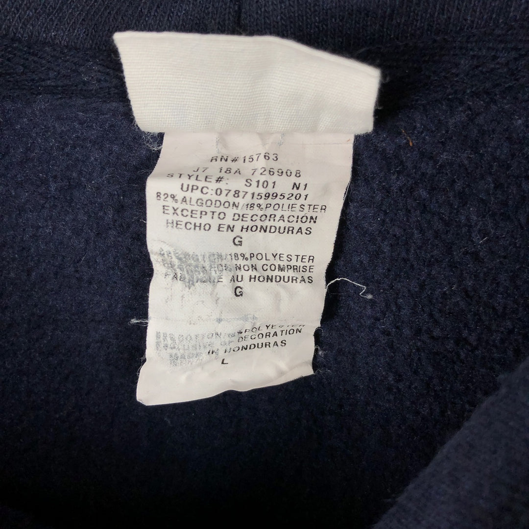 Champion REVERSE WEAVE Reverse Weave College Sweat Pullover Hoodie Men's L size cotton navy blue type Vintage Second Hand