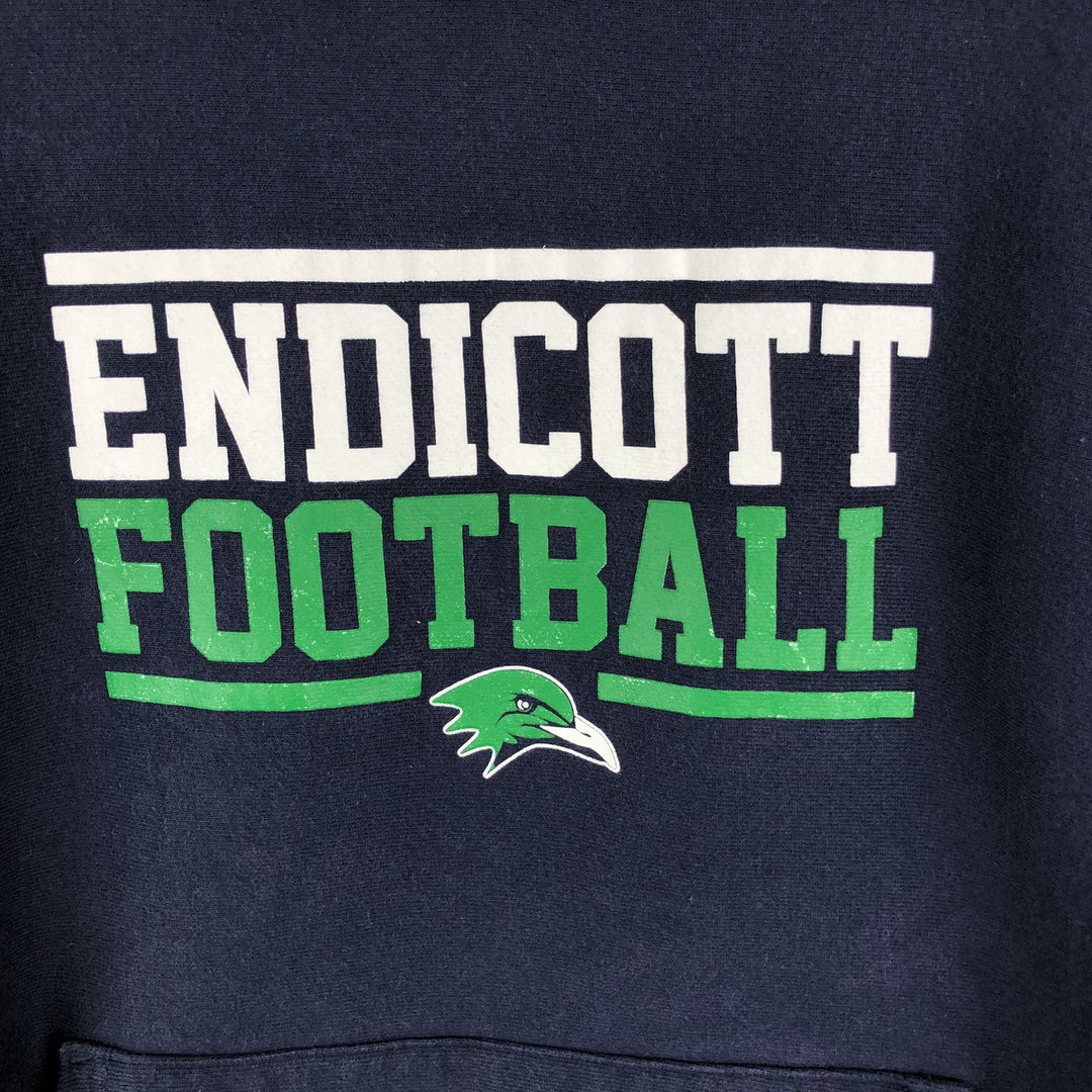 Champion REVERSE WEAVE Reverse Weave College Sweat Pullover Hoodie Men's L size cotton navy blue type Vintage Second Hand