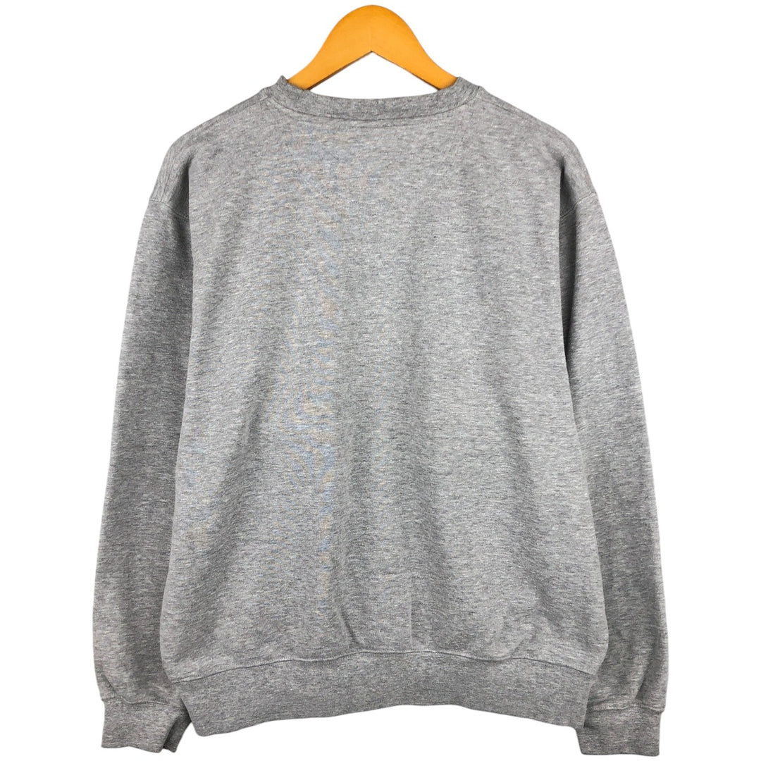 2000'S Nike College Sweatshirt, Men's Size M cotton gray type Vintage Second Hand