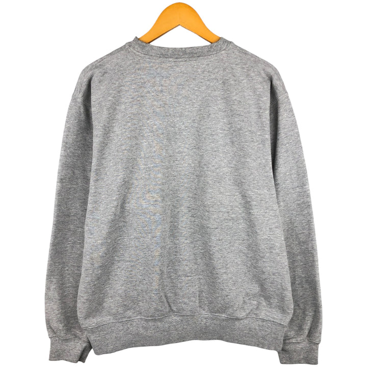 2000'S Nike College Sweatshirt, Men's Size M cotton gray type Vintage Second Hand