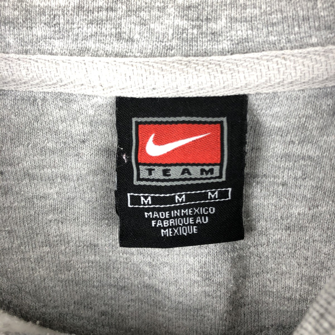 2000'S Nike College Sweatshirt, Men's Size M cotton gray type Vintage Second Hand