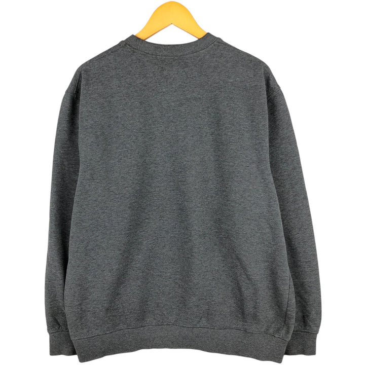 00'S Nike One Point Logo Sweatshirt Trainer Men's L size cotton gray type Vintage Second Hand