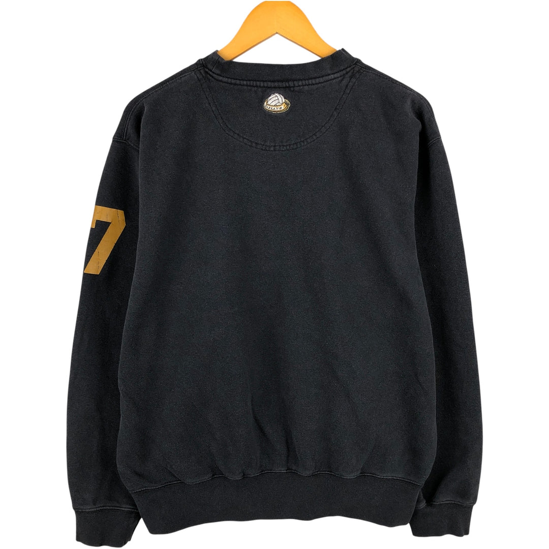 2000'S Nike Team College Sweatshirt, Men's Size Medium cotton black type Vintage Second Hand