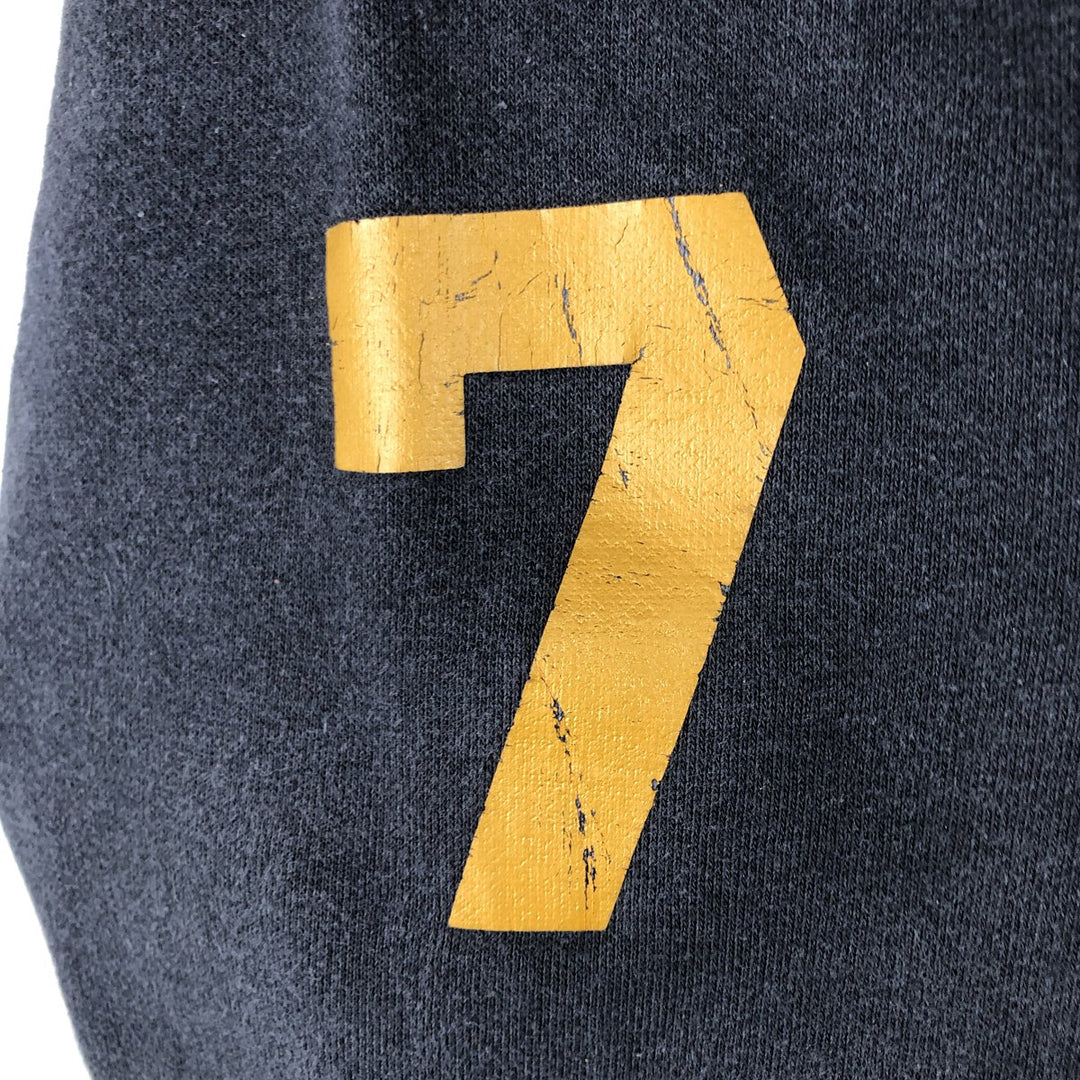 2000'S Nike Team College Sweatshirt, Men's Size Medium cotton black type Vintage Second Hand