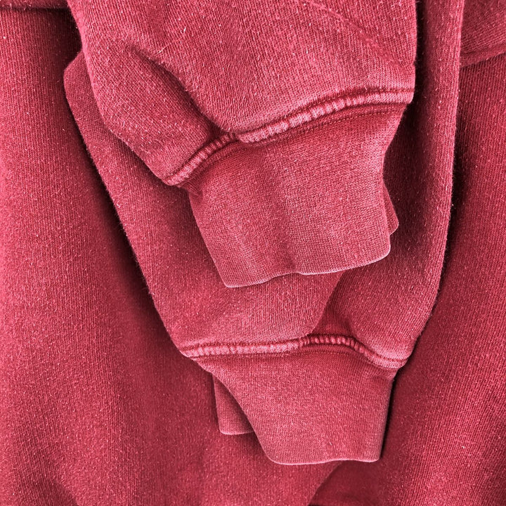 00'S Nike One Point Logo Sweatshirt Trainer Men's M size cotton Red type red-purple Vintage Second Hand