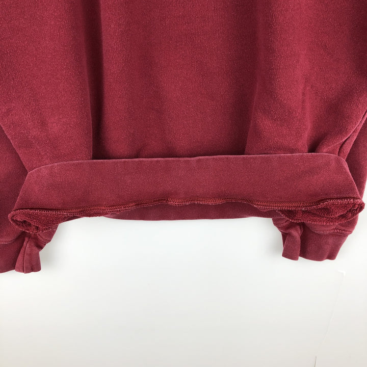 00'S Nike One Point Logo Sweatshirt Trainer Men's M size cotton Red type red-purple Vintage Second Hand